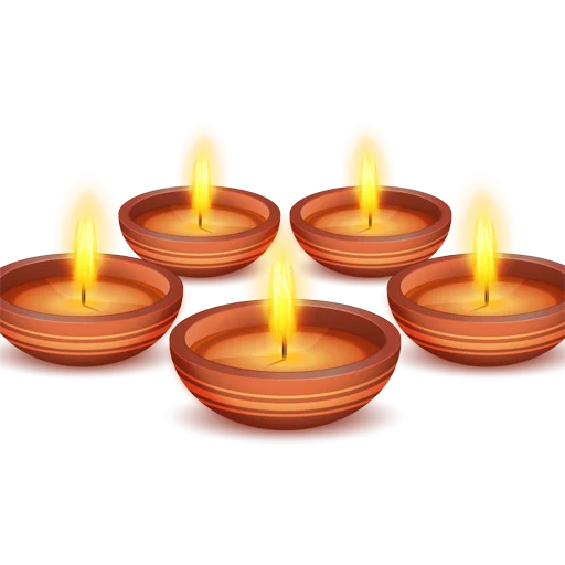 🪔 Стикер «Diya Candle» для Telegram