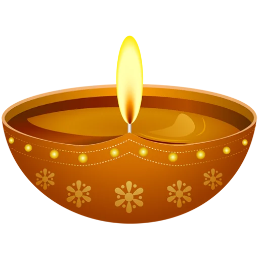 🪔 Стикер «Diya Candle» для Telegram