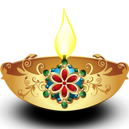 🪔 Стикер «Diya Candle» для Telegram