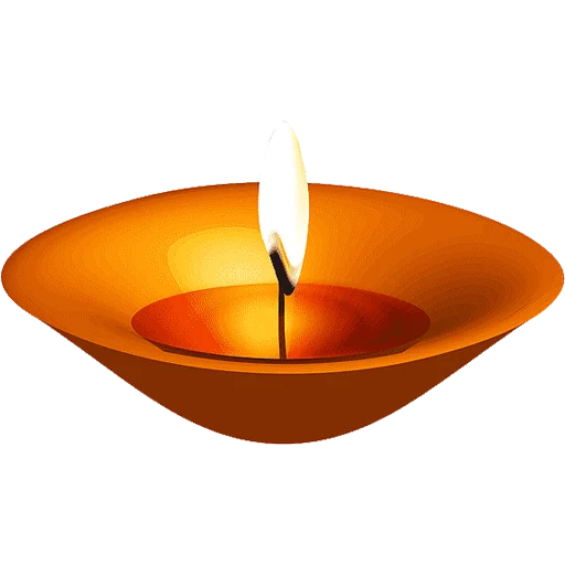 🪔 Стикер «Diya Candle» для Telegram