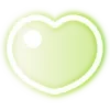 Стикер 51 Neon Hearts