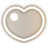 Стикер 50 Neon Hearts