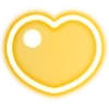 Стикер 36 Neon Hearts