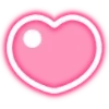 Стикер 13 Neon Hearts