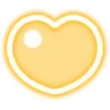 Стикер 6 Neon Hearts