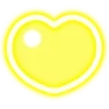 Стикер 8 Neon Hearts
