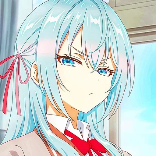 😕 Стикер «Tokidoki Bosotto Russia go de Dereru Tonari no Alya san» для Telegram