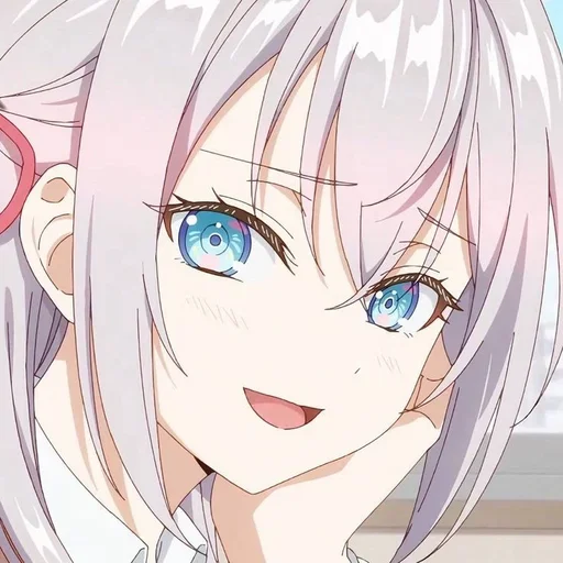 😀 Стикер «Tokidoki Bosotto Russia go de Dereru Tonari no Alya san» для Telegram