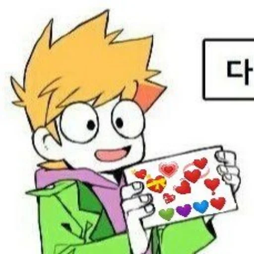 ❤️ Стикер «Мэтт EDDSWORLD» для Telegram