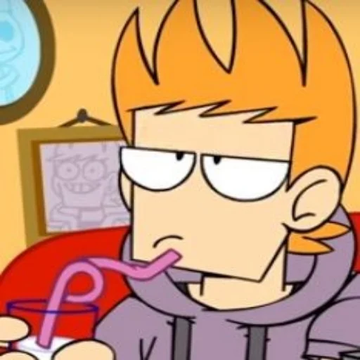 😑 Стикер «Мэтт EDDSWORLD» для Telegram
