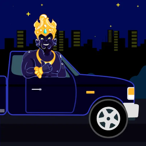 🏎 Стикер «djinni» для Telegram
