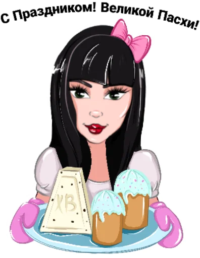 🧁 Стикер «Джу» для Telegram