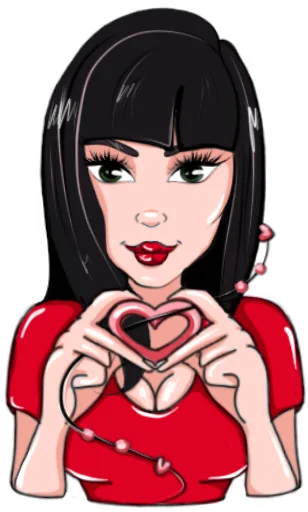 ❤️ Стикер «Джу» для Telegram