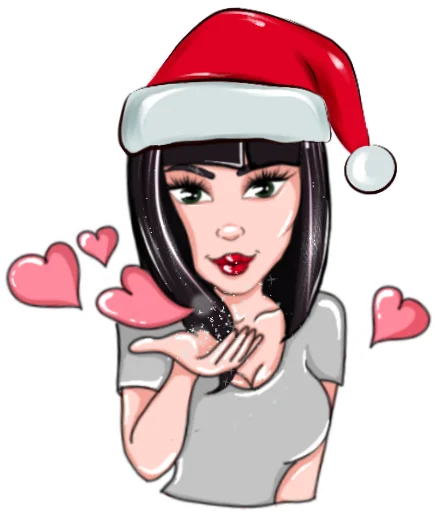 🎅 Стикер «Джу» для Telegram