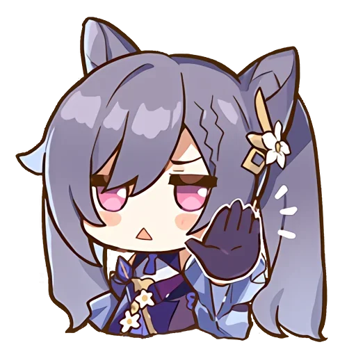 🙅‍♀️ Стикер «Genshin impact stickers chat» для Telegram