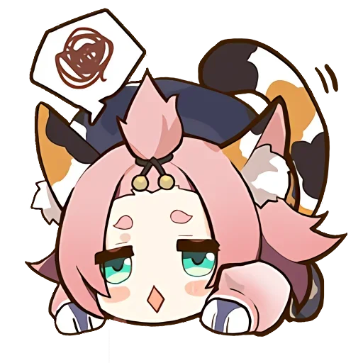 🙁 Стикер «Genshin impact stickers chat» для Telegram