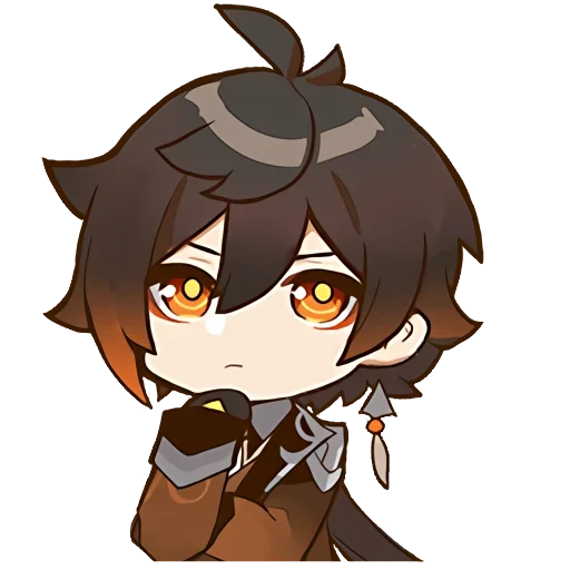 🤔 Стикер «Genshin impact stickers chat» для Telegram