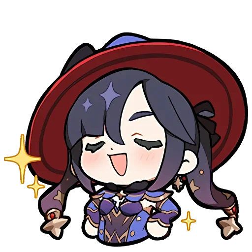 😝 Стикер «Genshin impact stickers chat» для Telegram