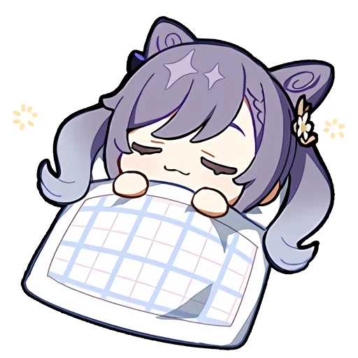 😴 Стикер «Genshin impact stickers chat» для Telegram