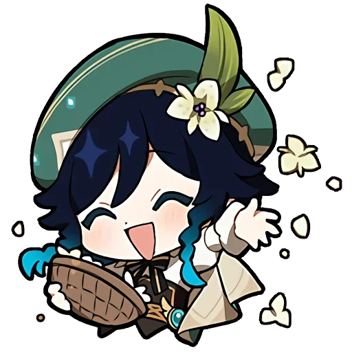 😄 Стикер «Genshin impact stickers chat» для Telegram