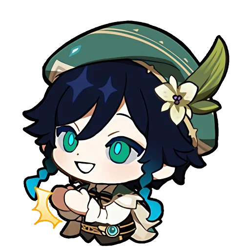👏 Стикер «Genshin impact stickers chat» для Telegram