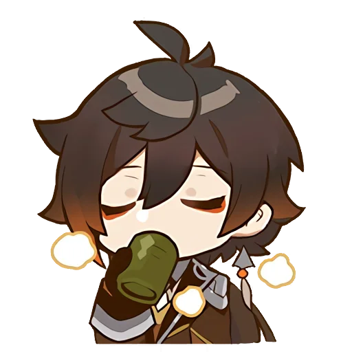 😌 Стикер «Genshin impact stickers chat» для Telegram