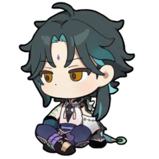 🧎‍♂️ Стикер «Genshin impact stickers chat» для Telegram