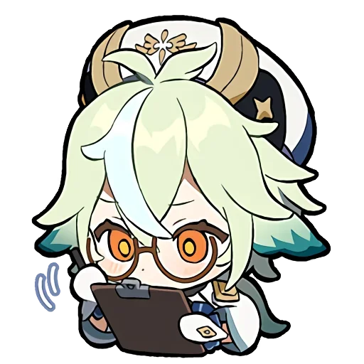 🧐 Стикер «Genshin impact stickers chat» для Telegram