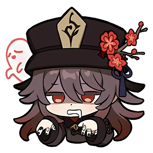 😨 Стикер «Genshin impact stickers chat» для Telegram
