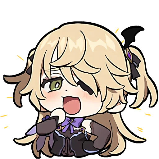 😝 Стикер «Genshin impact stickers chat» для Telegram