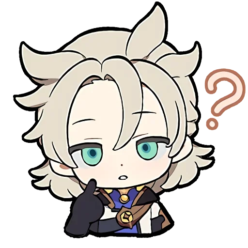 🤨 Стикер «Genshin impact stickers chat» для Telegram