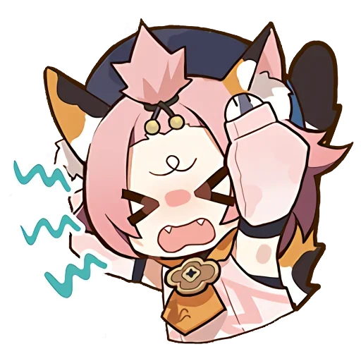 🤬 Стикер «Genshin impact stickers chat» для Telegram
