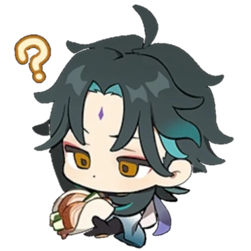 🤨 Стикер «Genshin impact stickers chat» для Telegram