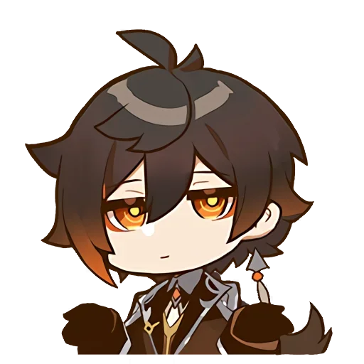 🤷‍♂️ Стикер «Genshin impact stickers chat» для Telegram