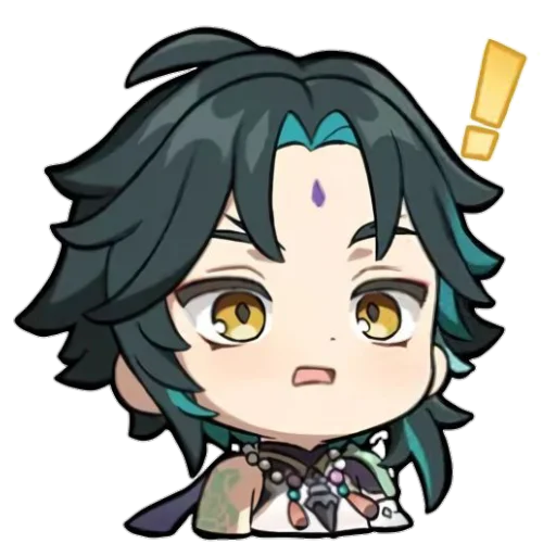 😧 Стикер «Genshin impact stickers chat» для Telegram