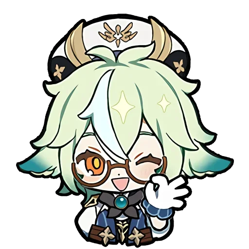 😉 Стикер «Genshin impact stickers chat» для Telegram