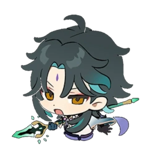 😠 Стикер «Genshin impact stickers chat» для Telegram