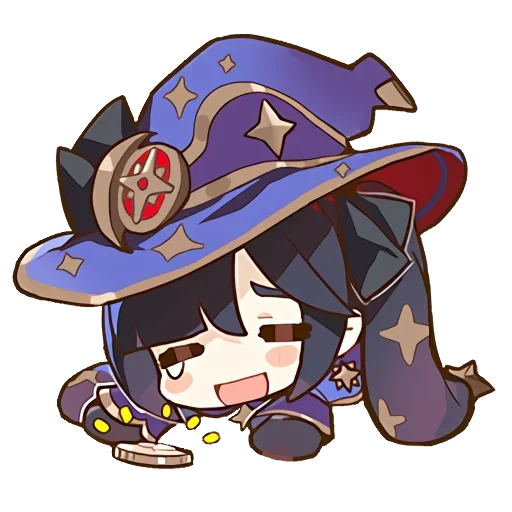 😅 Стикер «Genshin impact stickers chat» для Telegram
