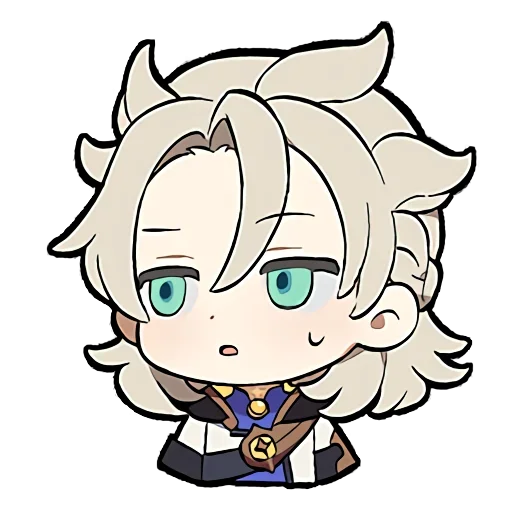 😕 Стикер «Genshin impact stickers chat» для Telegram