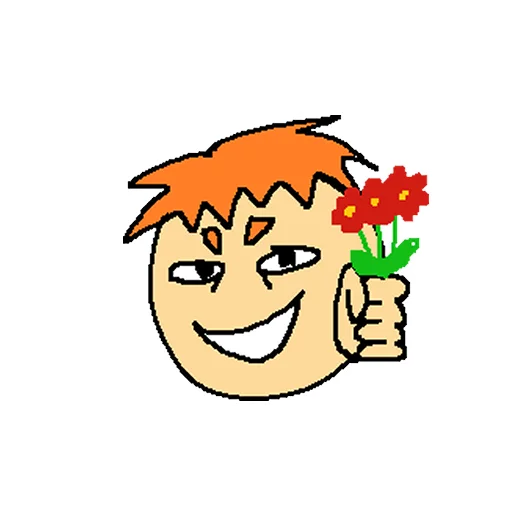 🌹 Стикер «дк дурак» для Telegram