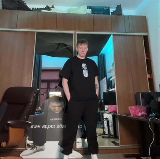 🤫 Стикер «DK Даня Кашин» для Telegram