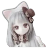😊 Эмодзи «4cng d0ll7» для Telegram