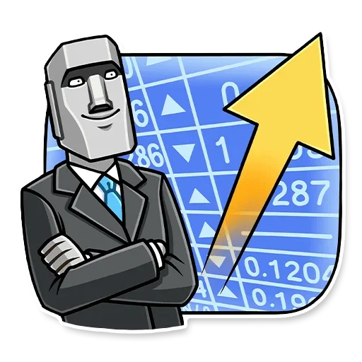 📈 Стикер «DL TSP I» для Telegram