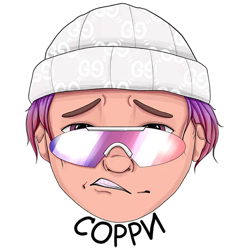 😔 Стикер «ДЛЯ НАС» для Telegram