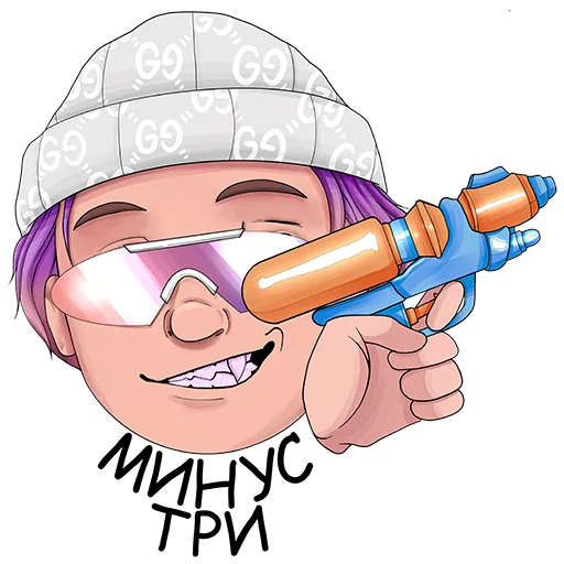 🔫 Стикер «ДЛЯ НАС» для Telegram