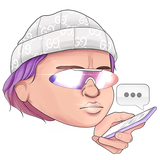 💬 Стикер «ДЛЯ НАС» для Telegram