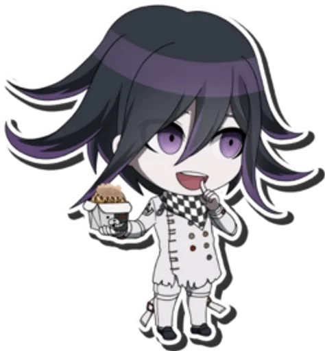 🧃 Стикер «Kokichi Ouma» для Telegram
