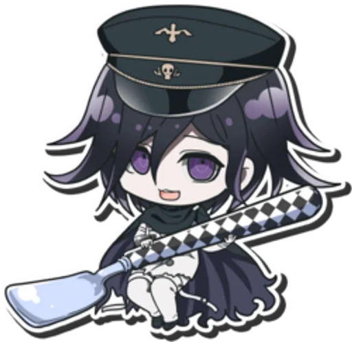 🍆 Стикер «Kokichi Ouma» для Telegram