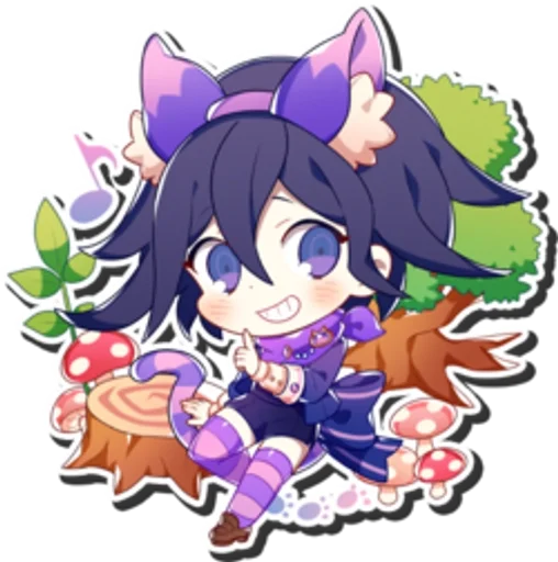 🌆 Стикер «Kokichi Ouma» для Telegram