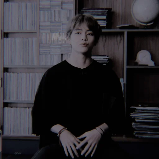🎧 Стикер «kim taehyung bts» для Telegram